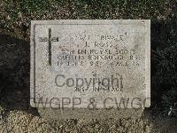 Twelve Tree Copse Cemetery - Ross, J